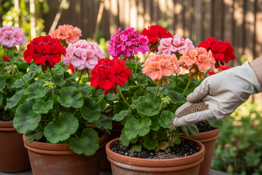 Come fertilizzare i pelargonium